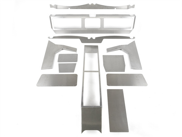 Genright Jeep JK ALuminum Dash & Center Console Kit