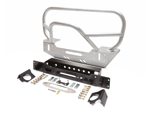 GenRight JK Trail/Grill Guard Front Bumper - Aluminum FBB8240