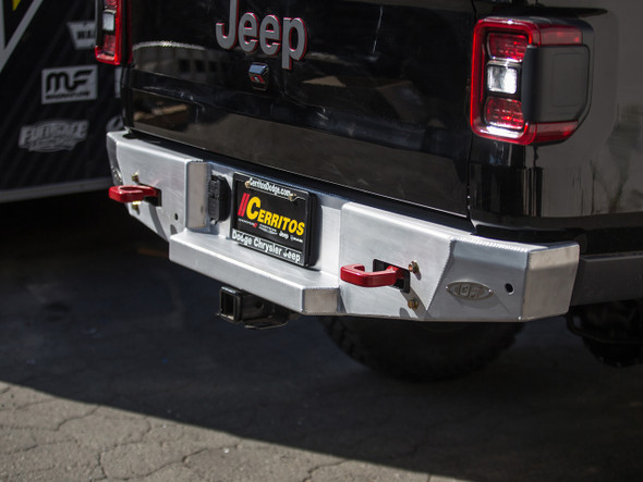 Genright Jeep Gladiator (JT) Aluminum Rear Bumper - RBB-11220