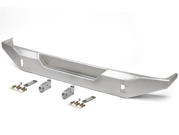 Genright Rear Bumper, Jeep JL, Aluminum (For Factory Receiver Hitch)