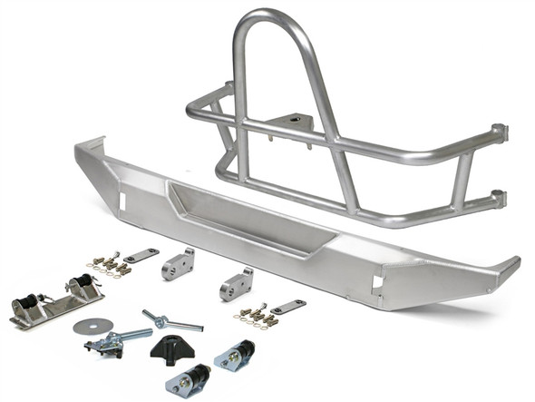 GENRIGHT JEEP JL (2018) SWING OUT REAR TIRE CARRIER & BUMPER PACKAGE (ALUMINUM)