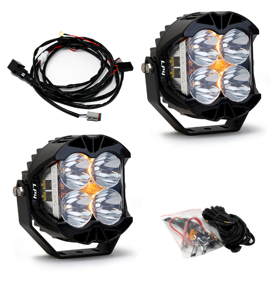 Baja Designs LP4 Pro Spot LED Light White - Pair