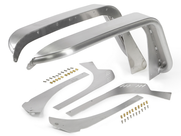 Genright Off Road Jeep JL & JT Narrow Front Tube Fenders - Aluminum - TFF-10640